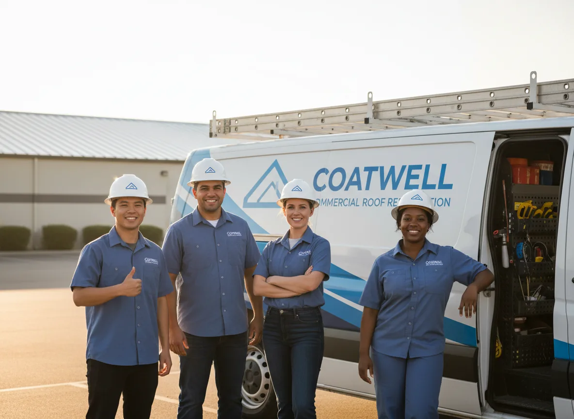 Commercial roof coating company in Cuba, IL